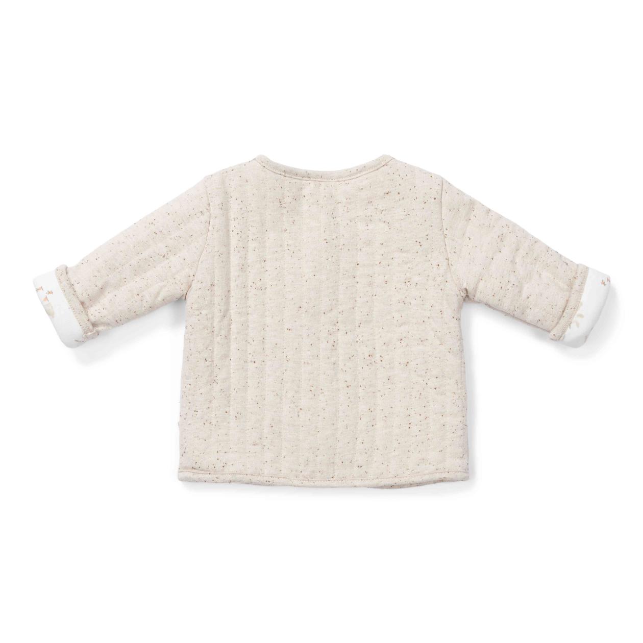 Reversible cardigan Little Dutch baby bunny